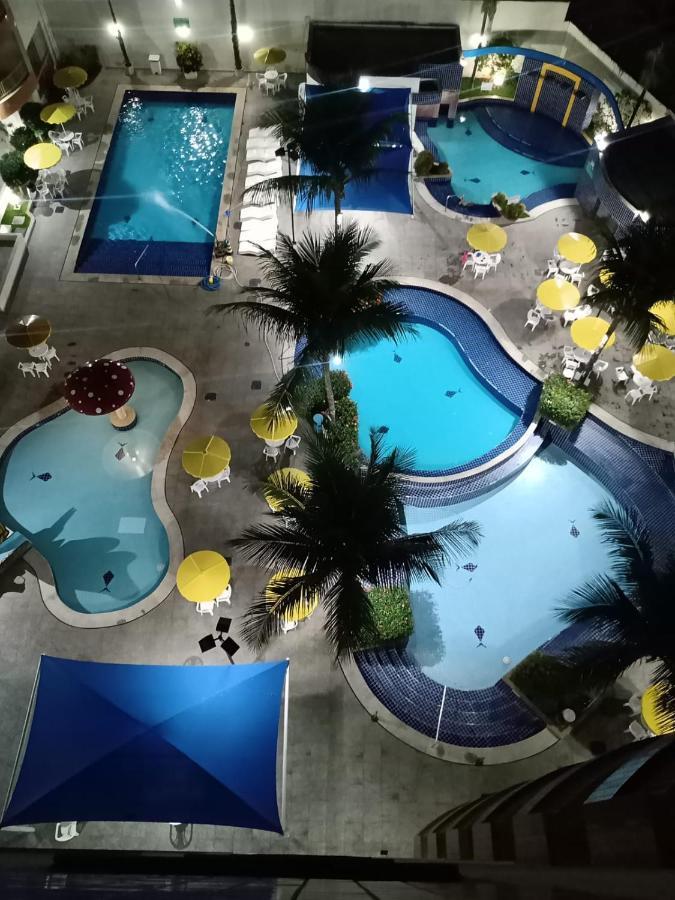 Jardins Das Thermas - Caldas Novas Vista Para Piscina Esterno foto